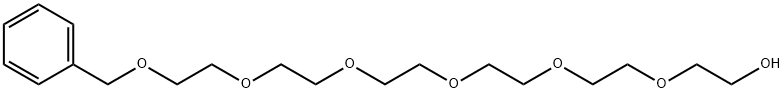 2-[2-[2-[2-[2-[2-(BENZYLOXY)ETHOXY]ETHOXY]ETHOXY]ETHOXY]ETHOXY]ETHANOL Structure