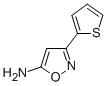 3-(THIOPHEN-2-YL)ISOXAZOL-5-AMINE 구조식 이미지