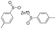 zinc bis[p-toluenesulphinate] Structure