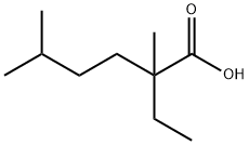 2,5-dimethyl-2-ethylhexanoic acid Structure