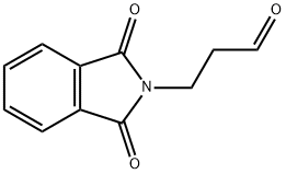 3-(1,3-디옥소-1,3-디하이드로-2H-이소인돌-2-일)프로파날 구조식 이미지