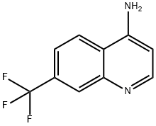 4-AMINO-7-(TRIFLUOROMETHYL)QUINOLINE Structure