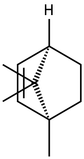 (1S,4α)-1,7,7-Trimethylbicyclo[2.2.1]hepta-2-ene 구조식 이미지