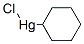 Mercury, chloro(cyclohexyl) Structure