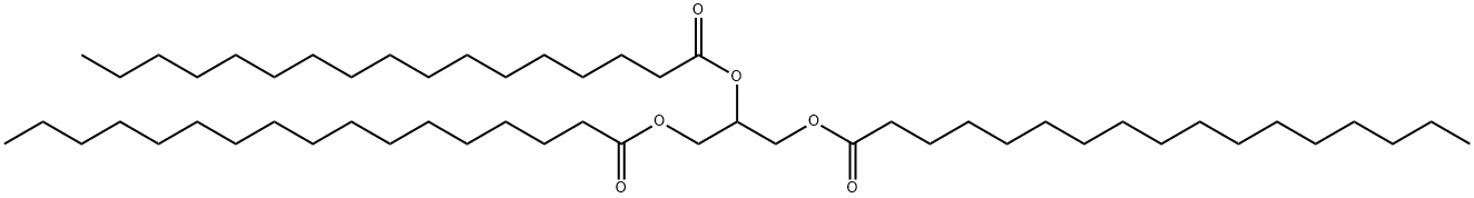 1,2,3-Propanetriyl triheptadecanoate 구조식 이미지