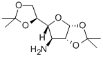 3-AMINO-3-DEOXY-1,2:5,6-DI-O-ISOPROPYLIDENE-ALPHA-D-GLUCOFURANOSE Structure