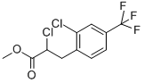 메틸2-클로로-3-[2-클로로-4-(트리플루오로메틸)페닐]프로파노에이트 구조식 이미지