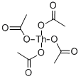 THORIUM ACETATE Structure