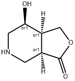 (3AR,7S,7AR)-7-HYDROXYHEXAHYDROFURO[3,4-C]PYRIDIN-3(1H)-ONE Structure