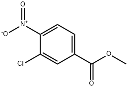 BENZOIC ACID, 3-CHLORO-4-NITRO-, METHYL ESTER Structure