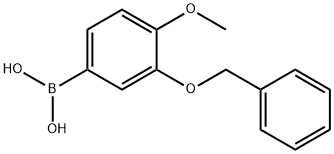 3- (Бензилокси) -4-метоксифенилбороновая кислота структурированное изображение