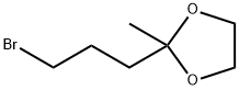 2-메틸-2-(3-브로모프로필)-1,3-디옥솔란 구조식 이미지