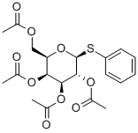 PHENYL 2,3,4,6-TETRA-O-ACETYL-1-THIO-BETA-D-GALACTOPYRANOSIDE 구조식 이미지