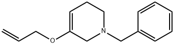 5-ALLYLOXY-1-벤질-1,2,3,6-테트라히드로피리딘 구조식 이미지