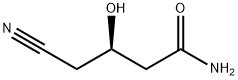 (R)-4-CYANO-3-HYDROXYBUTANAMIDE Structure