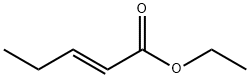 (2E)-2-Pentenoic acid ethyl ester Structure