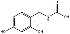 Carbamic  acid,  [(2,4-dihydroxyphenyl)methyl]-  (9CI) Structure