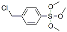 4-(CHLOROMETHYL)PHENYLTRIMETHOXYSILANE Structure