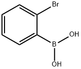 2-Bromophenylboronic acid 구조식 이미지