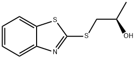 2-Propanol,1-(2-benzothiazolylthio)-,(+)-(9CI) Structure