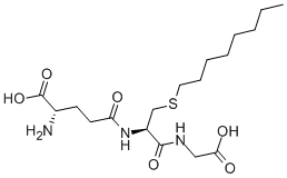 S-OCTYLGLUTATHIONE Structure