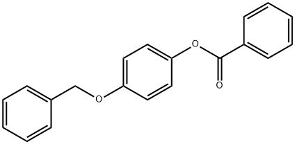 (4-phenylmethoxyphenyl) benzoate Structure