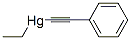 ETHYLPHENETHYNYLMERCURY Structure