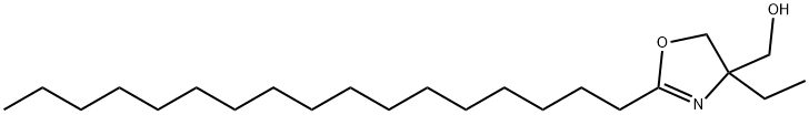 4-ethyl-2-heptadecyl-2-oxazoline-4-methanol  Structure