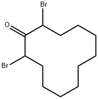 2,12-DIBROMOCYCLODODECANONE Structure