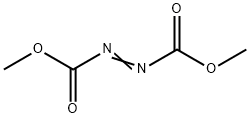 AZODICARBOXYLIC ACID DIMETHYL ESTER 구조식 이미지