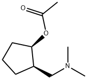 Cyclopentanol, 2-[(dimethylamino)methyl]-, acetate (ester), (1R,2R)- (9CI) Structure