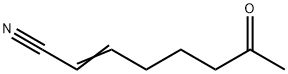 2-Octenenitrile, 7-oxo- (8CI) 구조식 이미지