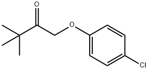 1-(4-Chlorophenoxy)-3,3-dimethyl-2-butanone Structure