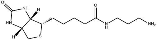 1H-Thieno[3,4-d]iMidazole-4-pentanaMide, N-(3-aMinopropyl)hexahydro-2-oxo-, (3aS,4S,6aR)- Structure