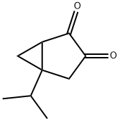 Bicyclo[3.1.0]hexane-2,3-dione, 5-(1-methylethyl)- (9CI) Structure