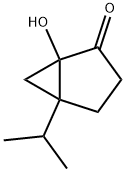 Bicyclo[3.1.0]hexan-2-one, 1-hydroxy-5-(1-methylethyl)- (9CI) Structure