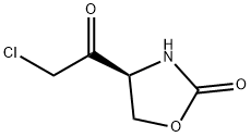 2-Oxazolidinone, 4-(chloroacetyl)-, (4S)- (9CI) Structure