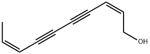 (2Z,8Z)-2,8-Decadiene-4,6-diyn-1-ol 구조식 이미지