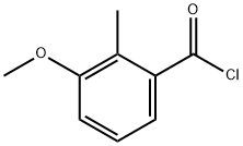 2-메틸-3-메톡시벤조일클로라이드 구조식 이미지