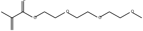 METHYLTRIGLYCOLMETHACRYLATE 구조식 이미지