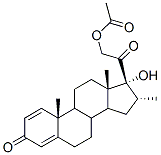 24510-54-1 17-alpha-hydroxy-16-alpha-methyl-3,20-dioxopregna- 1,4-dien-21-yl acetate