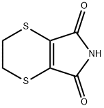 5,6-DIHYDRO-1,4-DITHIIN-2,3-DICARBOXIMIDE Structure