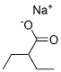 나트륨2-에틸부티레이트 구조식 이미지