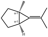 Bicyclo[3.1.0]hexene, 6-isopropylo Structure