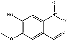 4-hydroxy-5-methoxy-2-nitrobenzaldehyde 구조식 이미지