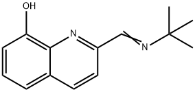 2-(N-tert-Butylformimidoyl)-8-quinolinol Structure