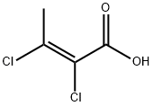 (Z)-2,3-Dichloro-2-butenoic acid Structure