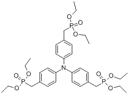 DIETHYL (4-{BIS-[4-(DIETHOXY-PHOSPHORYLMETHYL)-PHENYL]-AMINO}-BENZYL)-PHOSPHONATE Structure