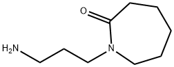 N-(3-Aminopropyl)-EPSILON-caprolactam 구조식 이미지