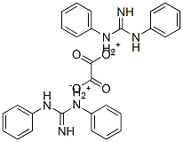 bis[N,N'-diphenylguanidinium] oxalate  Structure